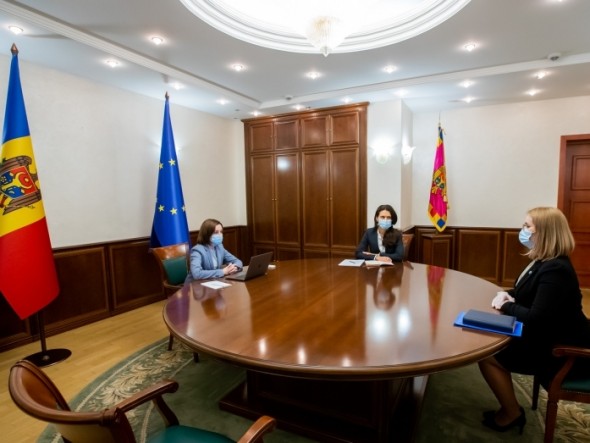 Maia Sandu a avut o întâlnire cu Președintele ANI, Rodica Antoci
